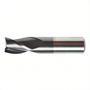 Standard Carbide Milling <b>Cutter</b> Ta1402 Nano TiAlN Coated 30 Degree Helix Extra Short For Grooves 3 Cutting <b>Edges</b> With Att - Product Image 2