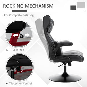 2025 Nieuwe Ontwerp Ce Gecertificeerd Alibaba Futuristische Gaming Wiel Slimme Draaibare Ergonomische Bank Gaming Bureaustoel Voor Zwarte Vrijdag - Product Image 4