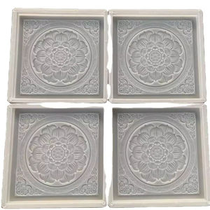 Moule en plastique pour pavés en forme de fleur ancienne, pour la fabrication de pavés en <span class=keywords><strong>béton</strong></span>, bricolage, pavés pour allée, moule en ciment, décoration de jardin - Product Image 4