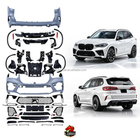 Kit carrosserie style X5M pour BMW X5 G05, accessoires de tuning automobile, pièces auto, pare-chocs avant et arrière, passage de roue, lifting