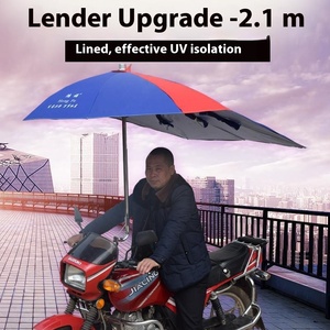<span class=keywords><strong>Parapluie</strong></span> de moto manuel 125 pour <span class=keywords><strong>homme</strong></span>, moderne, en alliage d'aluminium, avec poignée en plastique noir, tout-en-un, détachable, épaissi et imperméable - Product Image 5