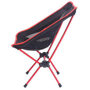 Lightweight Compact Collapsible Camping Black <b>Blue</b> Outdoor <b>Chairs</b> for Adult Portable <b>Chairs</b> for Outside, Backpacking Picnic - Product Image 3