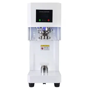 Semi Automatic Non-rotating Easy Open Lid Can Sealer Soda Tin Beverage Can Seamer Sealing Machine PET Bottle Sealing Machine