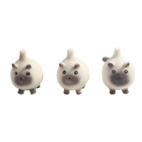 Mainan hewan sempurna untuk anak-anak, mainan kucing Mini melar lucu melar penghilang stres kucing Squishy lembut
