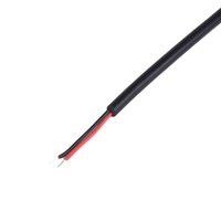 24AWG USB 2,0 macho 2 pines Pigtail Cable USB tipo A 2 núcleos Cable desnudo Cable de extensión de extremo abierto para Cable de reparación DIY Negro Blanco
