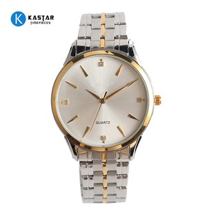 Erkekler ve kadınlar için özelleştirilebilir kişiselleştirilmiş iş paslanmaz çelik kuvars sevgili saati - Product Image 3