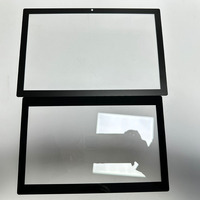 Verre de protection d'écran tactile LCD en verre trempé découpé CNC de 0,5 mm, 0,7 mm, 1 mm, 2 mm, 3 mm pour sérigraphie