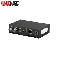 Codificador de Video KUNUOMAGIC HEVC H.265/H.264 MJPEG 1080P HD SDI IP para Transmisión en Vivo, Audio AAC, SRT, RTMP, HLS, Garantía de 5 Años