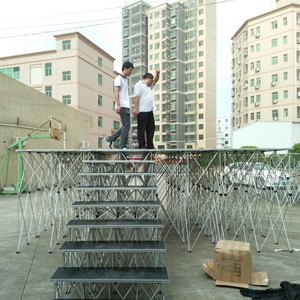 Portable flexible riser mobile <b>stage</b> outdoor concert <b>stage</b> - Product Image 2