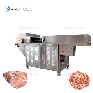 Precio de fábrica Trituradora de carne congelada Durable Operación suave Ahorro de energía Servicio de larga vida Máquina trituradora de carne congelada - Product Image 1