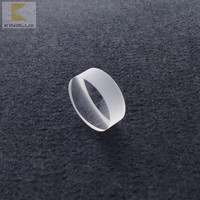 Lentille sphérique en verre de quartz médical UVA UVB UVC LED Plano Convex 24mm