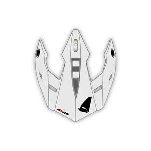 เครื่องแปรรูปอาหารหมวกกันน็อค Enduro แนวผจญภัยสีขาว - Product Image 1