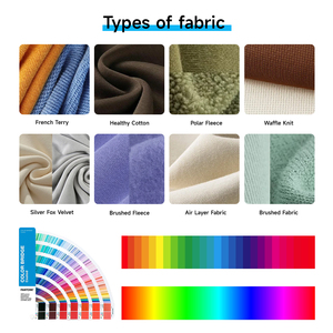 Pullover da <span class=keywords><strong>uomo</strong></span> in cotone 100% con Zip a tinta unita a manica lunga <span class=keywords><strong>felpe</strong></span> in pile leggere per le <span class=keywords><strong>taglie</strong></span> invernali XL - Product Image 4