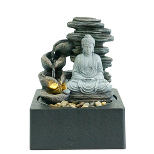 Fuente de agua de mesa de Buda, decoración para el hogar y la Oficina - Product Image 1
