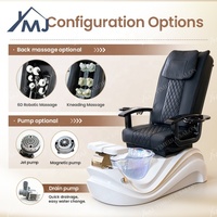Fauteuil de pédicure électrique pour salon de manucure, massage des ongles et des pieds, avec pompe de vidange
