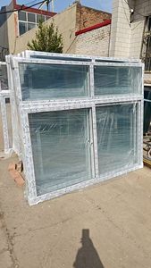 Fenêtres UPVC coulissantes résistantes aux chocs <span class=keywords><strong>Fenêtre</strong></span> coulissante de sous-sol en vinyle à double <span class=keywords><strong>vitrage</strong></span> <span class=keywords><strong>Fenêtre</strong></span> en <span class=keywords><strong>PVC</strong></span> insonorisée - Product Image 4