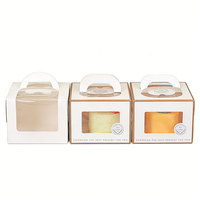 Cajas Plegables Blancas Personalizadas Reciclables para Alimentos Enlatados, Pasteles, Panadería, Navidad, Grado Alimenticio, con Laminado Mate y Grabado en Relieve