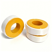 Ruban d'étanchéité jaune pour plombiers 12MMPTFE, pour câbles