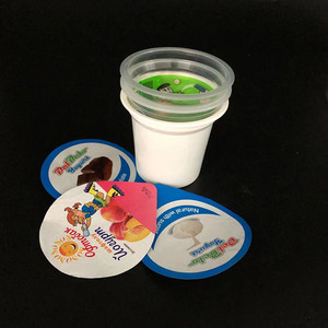 Commercio all'ingrosso personalizzato stampato bianco chiaro 5oz monouso in plastica PP <span class=keywords><strong>Yogurt</strong></span> gelato vasetti di <span class=keywords><strong>Yogurt</strong></span> con cucchiaio - Product Image 5