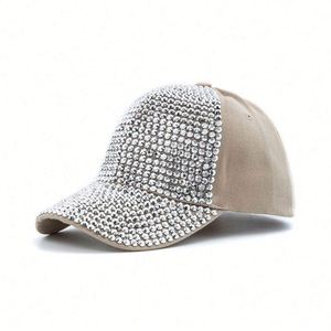 Casquette de baseball unisexe rose en strass scintillants, personnalisable, sportive, 100 % coton, vente en gros - Product Image 5