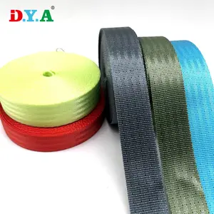 Stock multi couleur 20 mm 25 mm chevrons nylon sangle bande sangle ceinture pour ceinture de sécurité ou sangle de sac