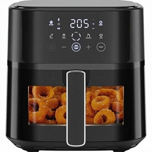 เชฟแมน หม้อทอดไร้น้ำมัน ควบคุมด้วยระบบสัมผัส 4 โปรแกรมตั้งค่าล่วงหน้า เทคโนโลยีไฮ-ฟราย ทอดกรอบพิเศษ ตะกร้าพลาสติกเคลือบสารกันติด ล้างในเครื่องล้างจานได้ สีดำ - Product Image 3