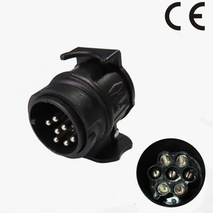 El mejor precio, calidad de fabricación de China, 12V, <span class=keywords><strong>13</strong></span> Pines, cambio A Adaptador de conector de <span class=keywords><strong>remolque</strong></span> de 7 pines, <span class=keywords><strong>enchufe</strong></span> de <span class=keywords><strong>remolque</strong></span> estándar europeo de - Product Image 5