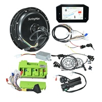 Moteur de moyeu de vélo électrique en gros 2000 W, moteur de vélo électrique tout-terrain, contrôleur de moteur intelligent Bluetooth, kit de conversion de vélo électrique 1500 W