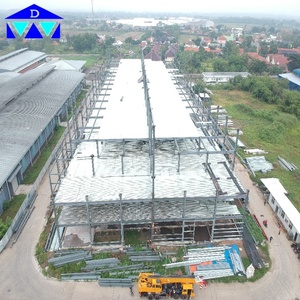 Bâtiment d'usine en structure métallique <span class=keywords><strong>Nike</strong></span> Indonésie Construction préfabriquée <span class=keywords><strong>Cadre</strong></span> galvanisé à chaud - Product Image 3