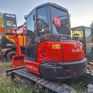 90% Recién llegado Excavadora usada Kubota con nuevo cubo y Marco de pista en buen rendimiento - Product Image 2