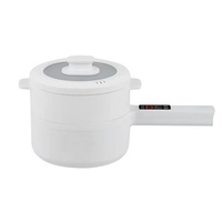 Casserole Électrique Multifonction Tout-en-un pour Usage Individuel en Dortoir ou au Bureau, Antiadhésive, Contrôle par Micro-ordinateur, à Brancher