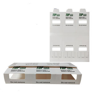 Trampa Adhesiva Portátil Desechable Ecológica de Papel Sólido al por Mayor para el Control de Arañas y Cucarachas - Product Image 6