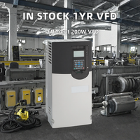 En stock, garantie 1 an, automatisation industrielle, compresseur monophasé, PLC, convertisseur de fréquence VFD, CE ISO