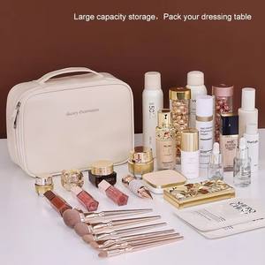I-0339 nouvelle partition gratuite Senior sens de sac de maquillage Portable brosse de maquillage sac de rangement étanche voyage Portable sac de lavage - Product Image 5