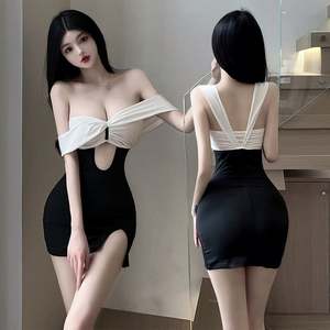 Bikini sexy pour femmes à une épaule, dos nu, coupe-vent, 100% polyester, motif de dessin animé, protection UV 50, fermeture à cordon - Product Image 6