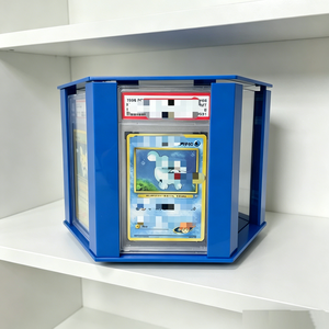 Hot Sale Modern Rotating Custom <b>Acrylic</b> <b>Display</b> <b>Stand</b> Easy Assembly Trading Card Grading Slab For Desktop Showcase - Product Image 4