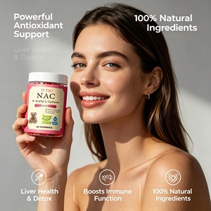 Gomitas de NAC de Alta Potencia 1000mg con Vitamina C, Apoyo para la Salud y Limpieza del Hígado, Veganas, Sin Azúcar, Delicioso Sabor a Naranja - Product Image 4