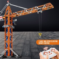 Reobrix - Grúa Mecánica de Torre, Modelo de Bloques de Construcción con Control Remoto, 22013, 1288 Piezas, para Niños