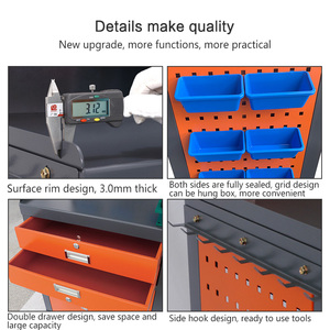 OEM desteği ile araçlar silindir kabine ile özelleştirilebilir depolama alet arabası göğüs - Product Image 6