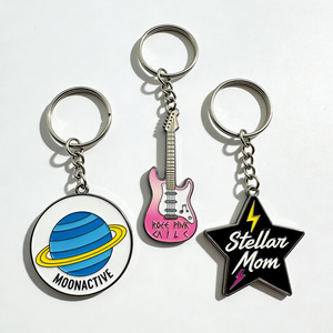 Llavero de Metal Personalizado con Forma de Oso, Regalo Coleccionable, Llavero con Colgante de Violín de Metal - Product Image 5
