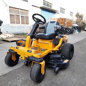 Tondeuse autoportée LOGWAY économique avec réglage de la hauteur de coupe de 2,5 à 10 cm pour l'entretien des jardins domestiques - Product Image 2