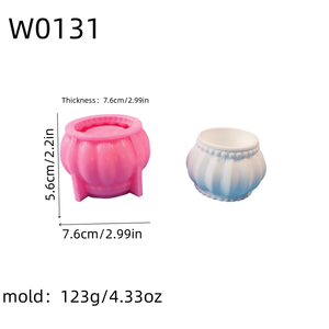Handmade Resin Casting Molds for DIY Decorative Ornaments Ins Style <b>Silicone</b> Desktop <b>Tools</b> jar Molds W0131 - Product Image 5