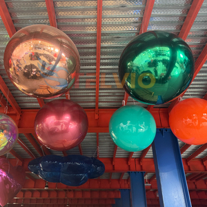 <span class=keywords><strong>Esferas</strong></span> <span class=keywords><strong>gigantes</strong></span> Bola de espejo colgante globo de espejo inflable <span class=keywords><strong>para</strong></span> decoración de Navidad fiesta publicidad comercial centro comercial - Product Image 3