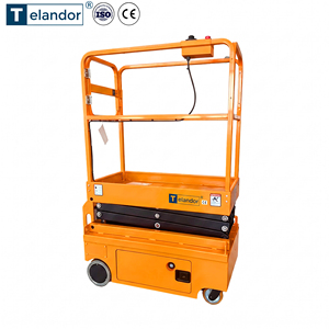 ลิฟท์กรรไกรขนาดกะทัดรัดพิเศษ 4 เมตร สำหรับการจัดการทรัพย์สิน - Product Image 3