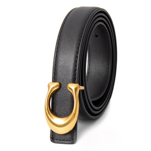 Nouvelle <span class=keywords><strong>Ceinture</strong></span> Classique en <span class=keywords><strong>Cuir</strong></span> Véritable pour <span class=keywords><strong>Femme</strong></span>, Boucle en C, <span class=keywords><strong>Ceinture</strong></span> Tendance de Haute Qualité pour Jeans <span class=keywords><strong>Femme</strong></span> - Product Image 2