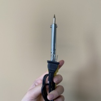 Kit de fer à souder électrique 3 pièces, ensemble d'outils chauffés externement pour la réparation électronique