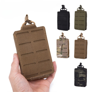 Outdoor MOLLE 5.56 Einzel-Magazintasche für M4 <span class=keywords><strong>M16</strong></span> Magazine, Offener Magazinhalter, Multifunktionale Zubehörtasche - Product Image 1