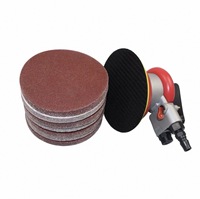 Papiers abrasifs floqués en oxyde d'aluminium 4, 5, 7, 9 pouces, disques de ponçage auto-agrippants pour meuleuse d'angle, épaisseur moyenne 0,6 mm pour le ponçage
