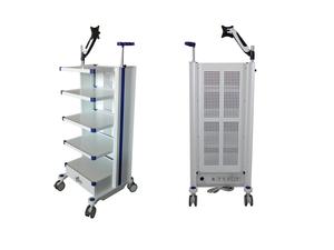 Hochey nội soi tháp hệ thống giỏ hàng bốn kệ nội soi Xe đẩy cho nội soi Máy ảnh nội soi giỏ hàng - Product Image 3