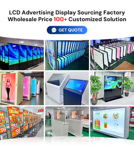 Siêu rộng treo quảng cáo <span class=keywords><strong>LCD</strong></span> Panels 43inch Slim quảng cáo hiển thị treo tường cảm ứng kỹ thuật số biển cho trung tâm mua sắm - Product Image 6